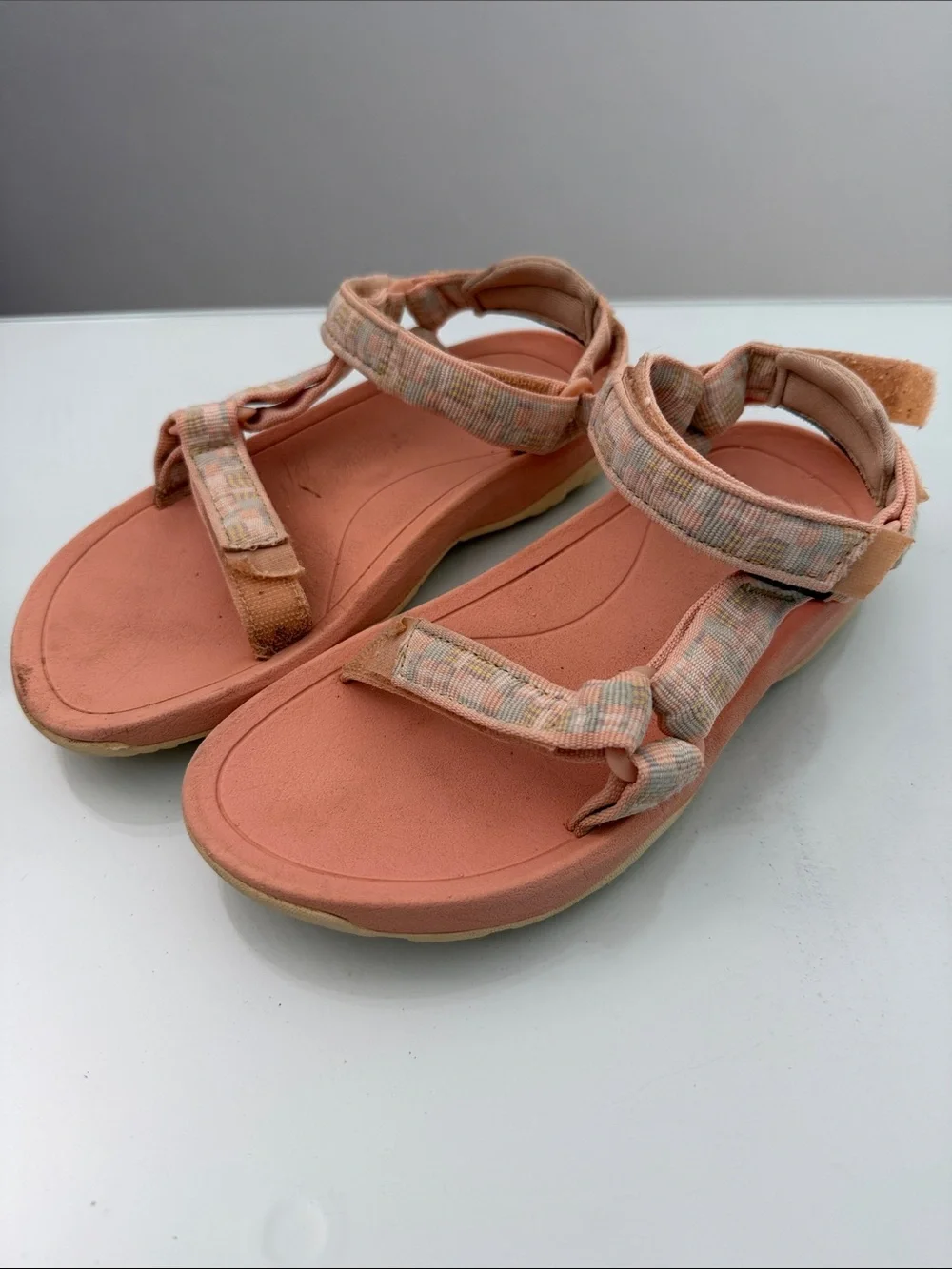Teva Pink Coral Adjustable Strap Sandals
